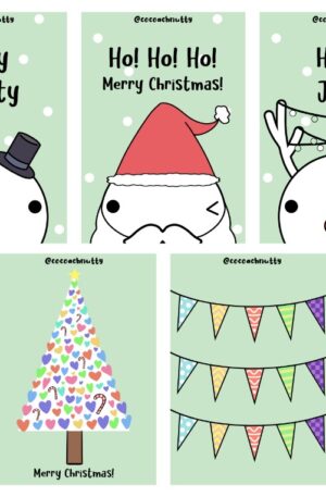 Jolly Nutty Postcards