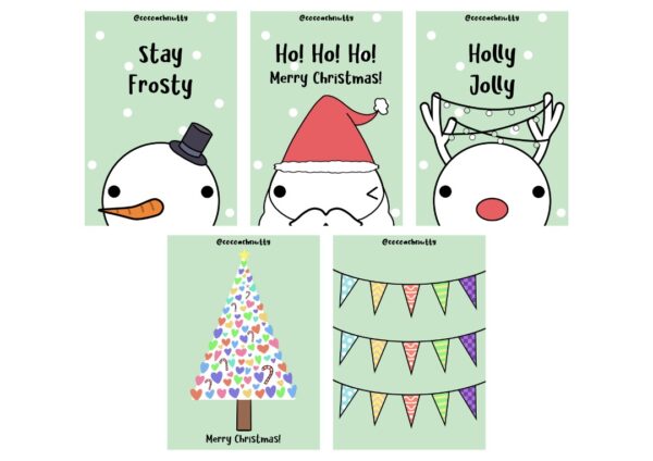 Jolly Nutty Postcards