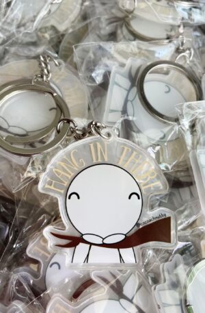 Keychain: Hang In There