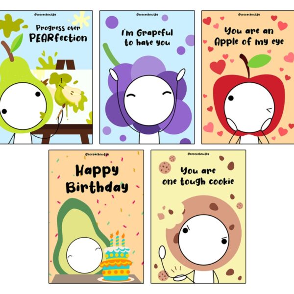 Cute Nutty Postcards