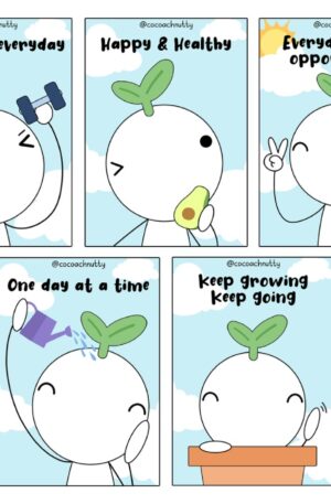 Sprout with Nutty Postcards